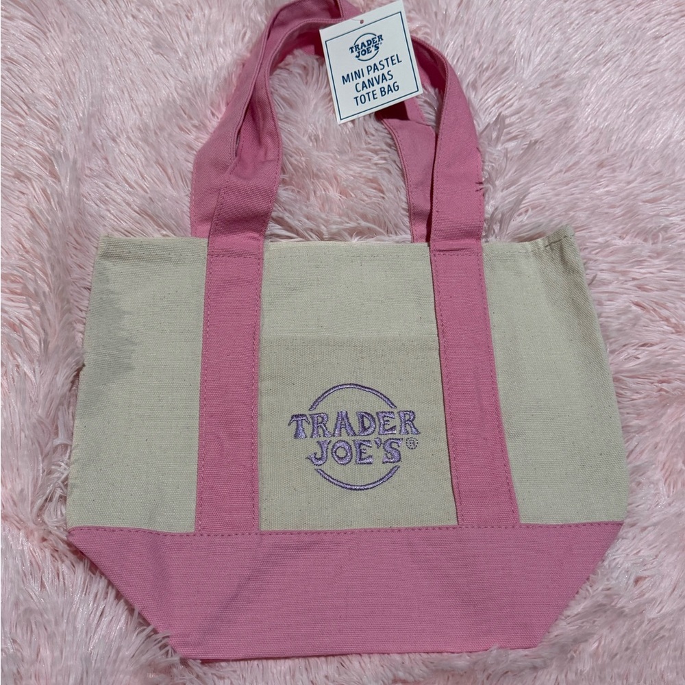 Trader Joe’s Small Pink Totes Bag